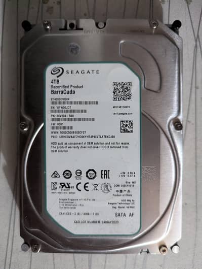 4TB PC Hard Drive