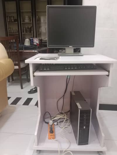 computer trolley workstation
