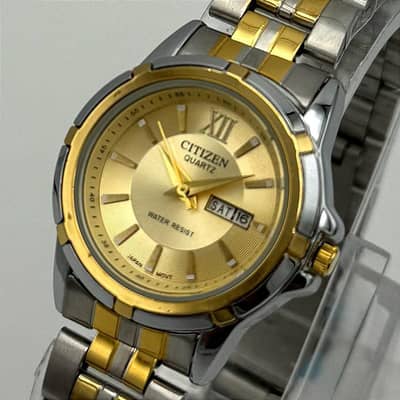 citizen quartz original watch with Date And Display