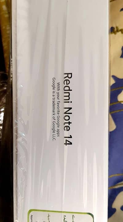 REDMI NOTE 14,GREEN COLOR,8GB,256GB NEVER USED BRANDNEW JUST OPEN BOX