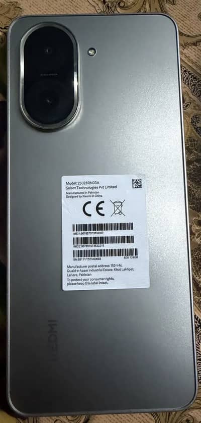Xiaomi Redmi A5 PTA Approved in warranty available for sale