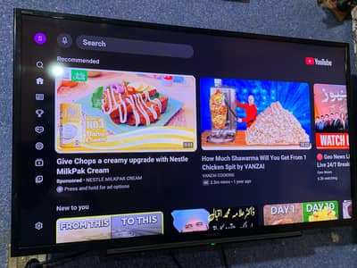 Sony bravia 40inch model kdl40w600B made in Malaysia import from Uae