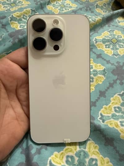 15 Pro White LLA 256gb PTA Approved
