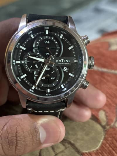 Potens chronograph watch model 40-2865-0-