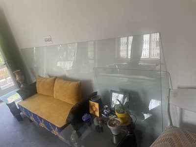 large Dining Table  Glass 8mm 10x4 ft brand  new