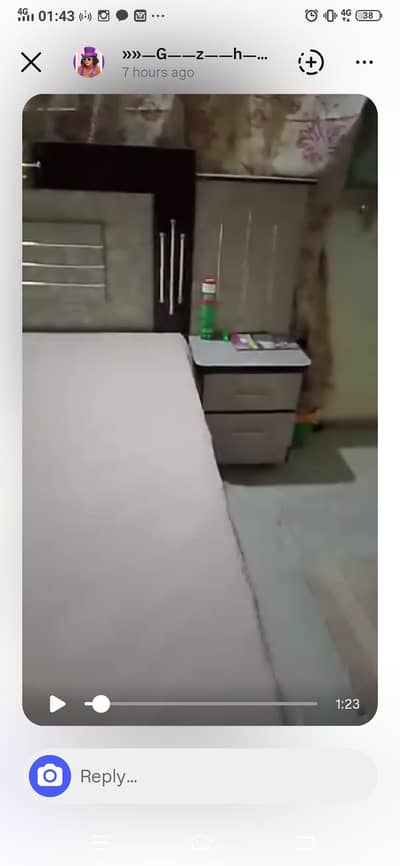 bed divider 2 door almary