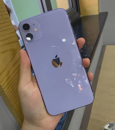chance Ip 11  10/10  JV 88% 64 GB  Purple color  Face ID issue