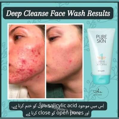 pure skin face wash