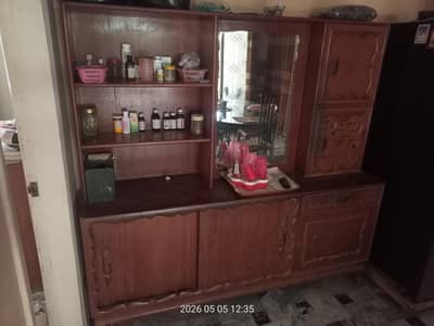 furniture bed, divider, showcase, dressing table