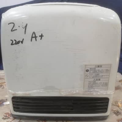 Tokyo Gas (Imported Japanese) Dual option {Gas+Electricity} Fan Heater