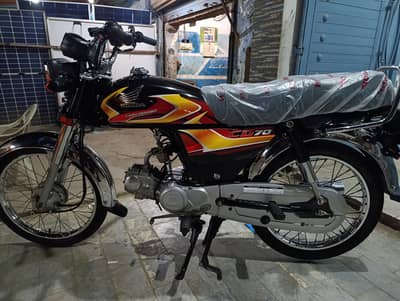 Honda CD-70 2025-2026 Model in new condition