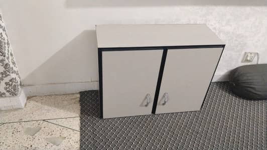 Wooden Corner Cabinet / Storage Cupboard – Good Condition