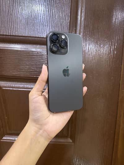 IPHONE 15 PRO MAX 256GB PTA APPROVED LLA DISPLAY GENUINE CHANGED
