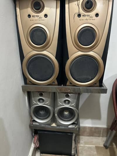 Sony and kenwood speakers
