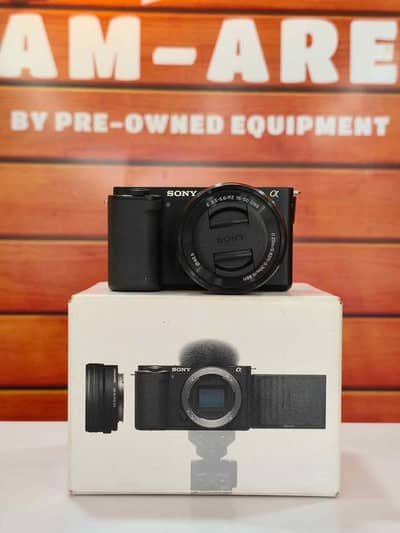 Sony ZV E10, Complete Box, Sony video and Vlogging Cameras