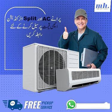 Ac buyer Old and new Ac Hamen Sale Kern Zayda kimat par