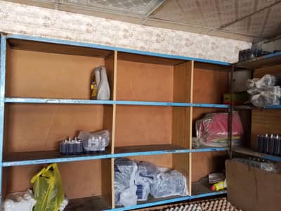 Wooden & Iron Storage Shelves for Shop | Strong Display Racks for Sale