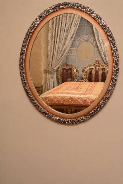 dressing and mirror