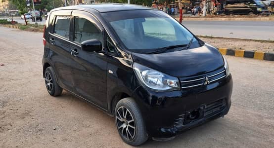 mitsubishi ek wagon black colour 2014 reg 2018