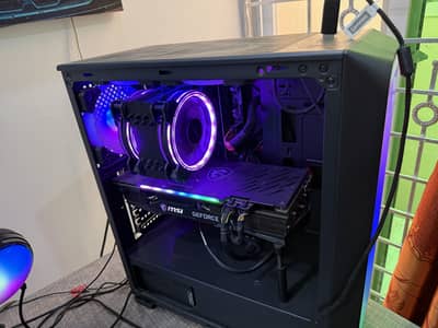 Gaming pc processor 5600x and 3070 msi rgp gpu sealed