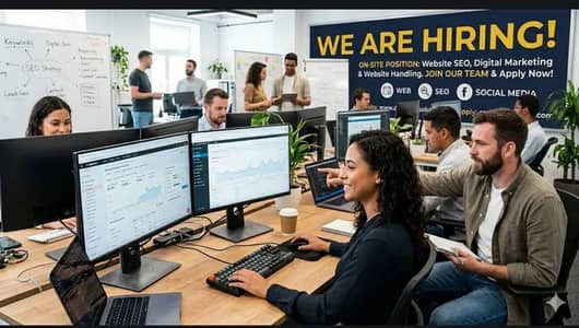 we are hiring digital marketer who can do social media marketing