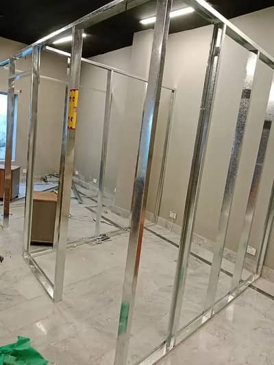glass partition/gypsum board partition/cement partition/gypsum ceiling