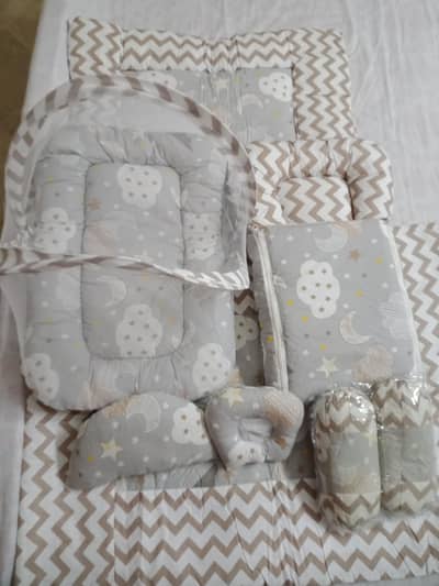 Complete 8 Piece Baby Bedding set for sale perfect for new borns