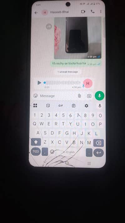 vivo y19s 6+6 128gb mobile ka shisha crack ho gya ha baki bilkul ok ha