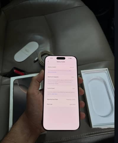 Iphone 16 pro max 256 gb pta approved