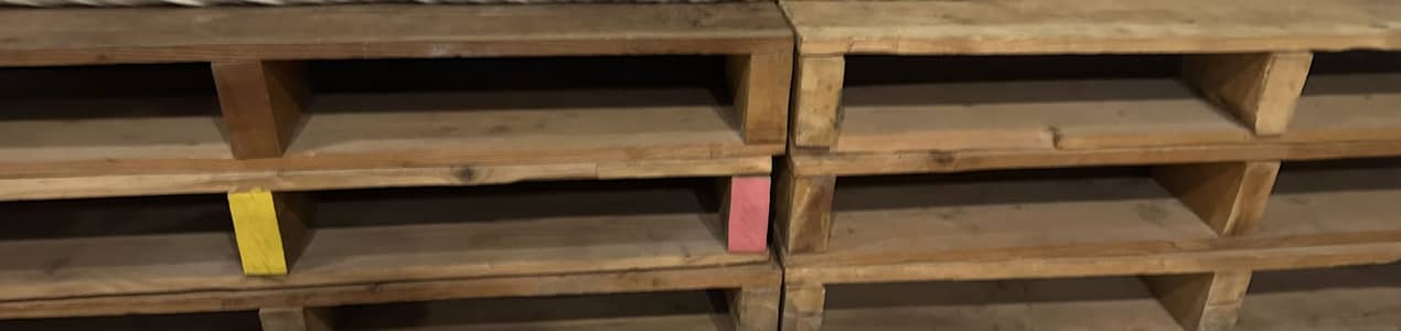 Wooden pallets
