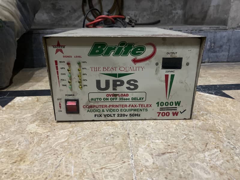 Brite UPS 0
