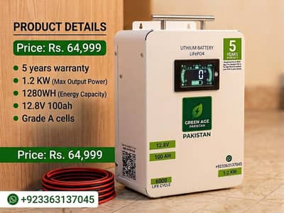12.8V 100ah Lithium Battery 5 years Warranty Grade A cells 25.6V 51.2V