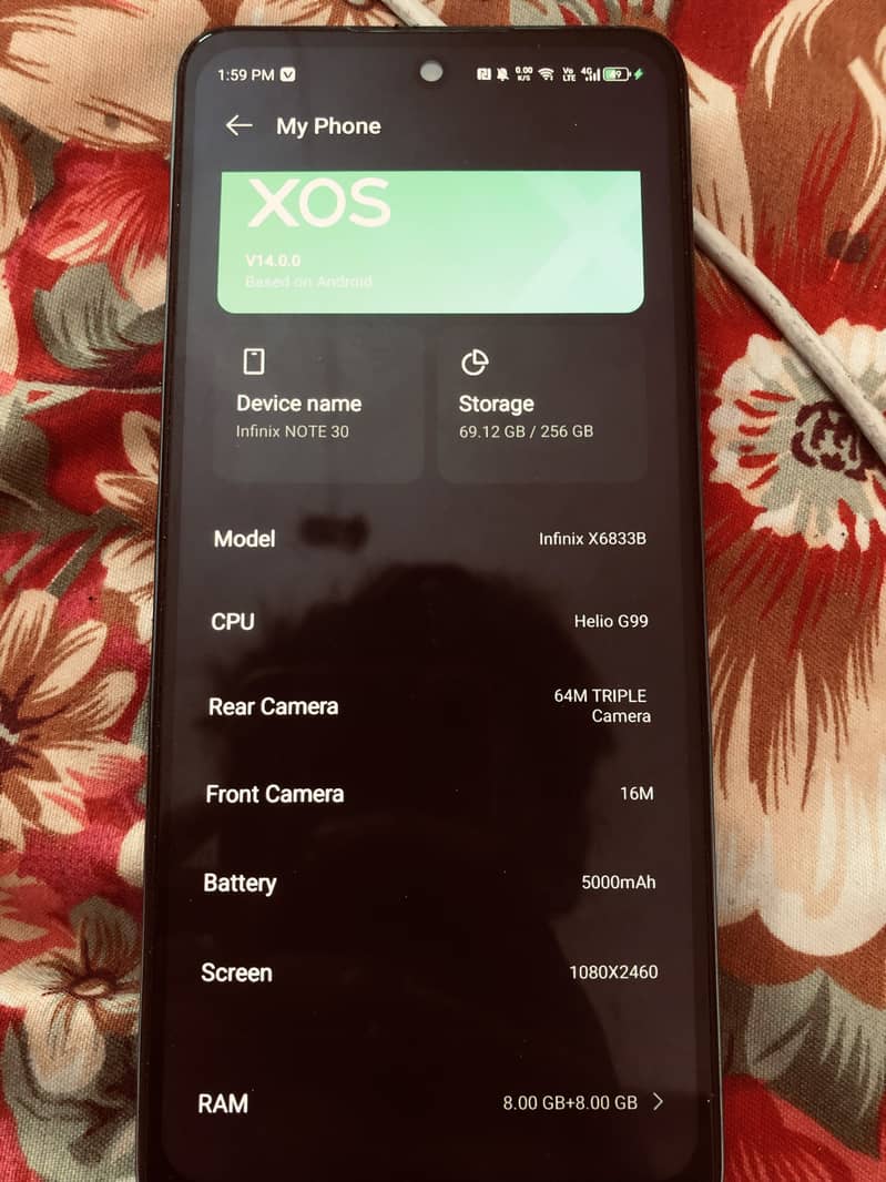 Infinix note 30 5