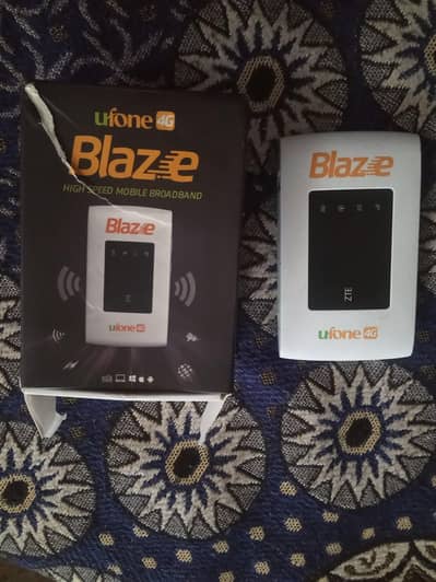 Ufone Blaze 4G Wifi Device and EVO