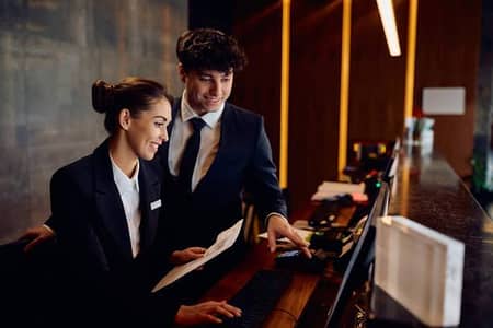 male & female receptionist required for office in Lahore