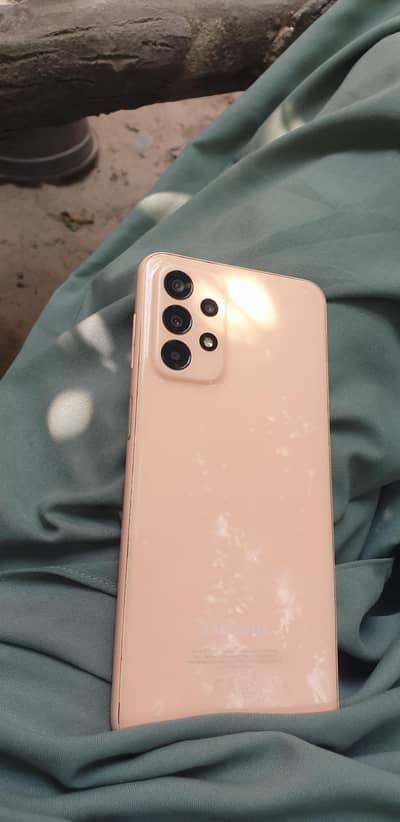 Samsung galaxy a23 mobile hai bilkul ok hai sale krna hai jis bhai ne