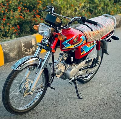 Honda CD 70 Red 2026 Sticker | APL4