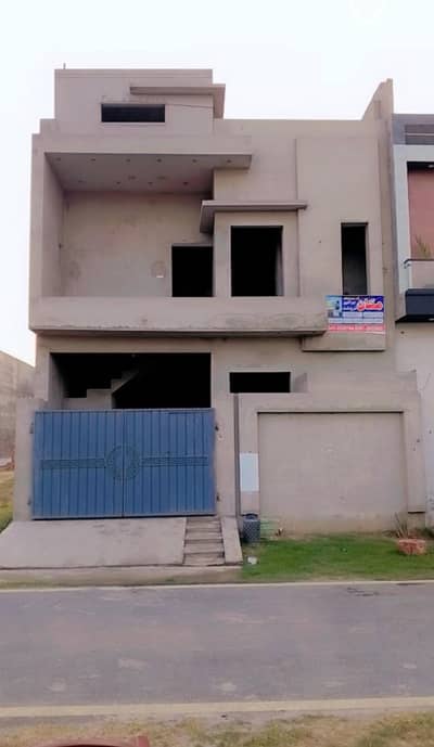 3.5 Marla Double Storey House Grey Structure for Sale