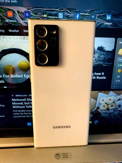 Samsung Note 20 Ultra with box ( PTA Approved both sims )