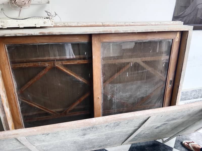 window Burma teak 1