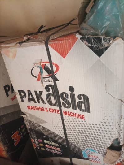 box pack brand new pak Asia washing machine