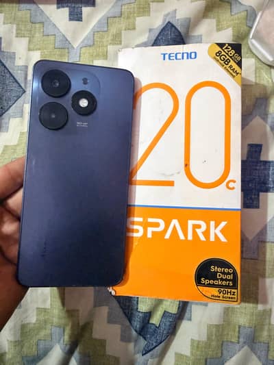 Tecno Spark 20c    4+4gb-128gb