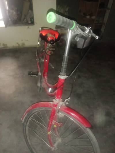 Rare belt bicycle