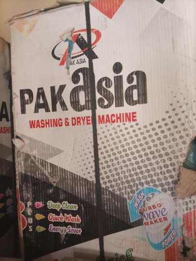 brand new box pack Pak Asia washing Dryer