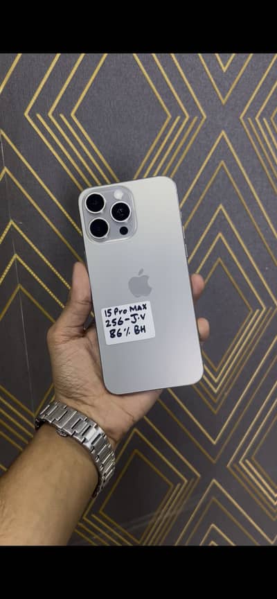 15 pro max jv 256gb natural titanium
