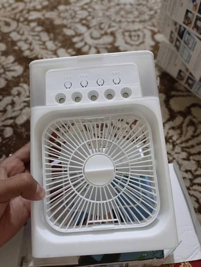 mini air cooler 4 modifiers with led light