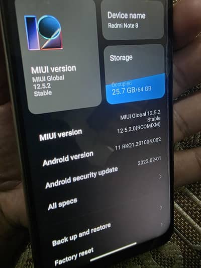 Redmi Note 8 (PTA Approved)