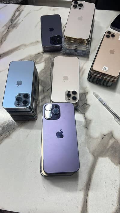 iphone 12, 13 ,14 , 15 pro max 100%original icloud pulled housing body
