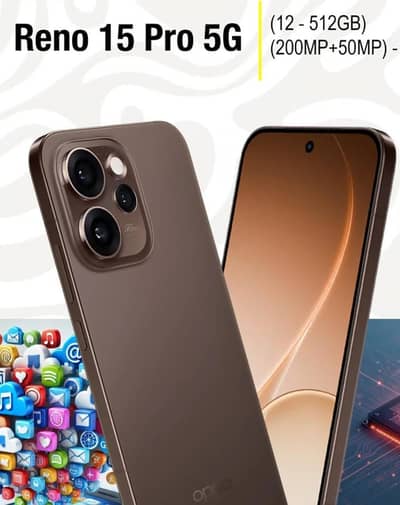 OPPO Reno 15 Pro 5g diba pack abi leya he ha for sale