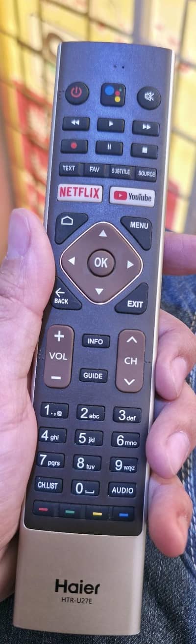 Haier original remote led